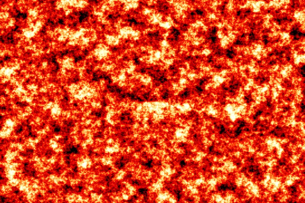 Fiery Lava Abstract Wallpaper: Intense Red & Orange Background