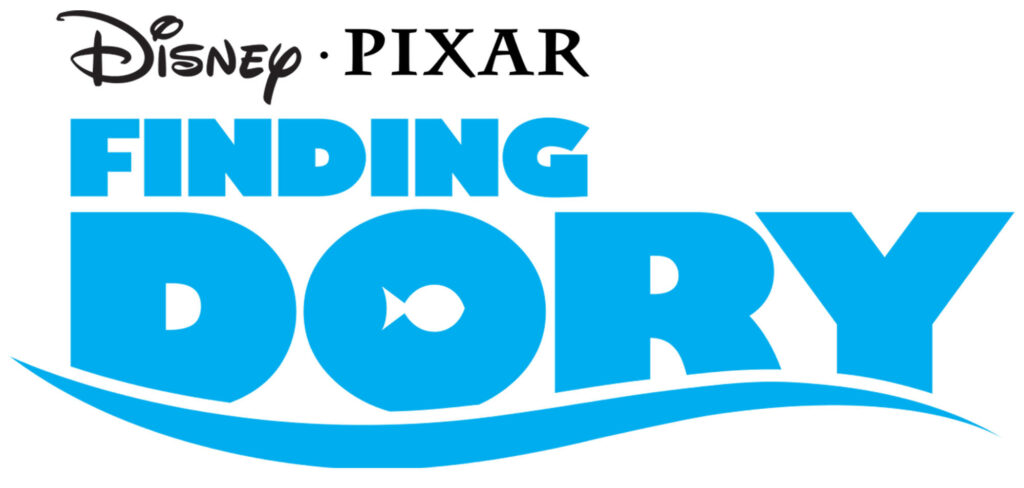 Vibrant Finding Dory Wallpaper - Bold Vector Logo Design