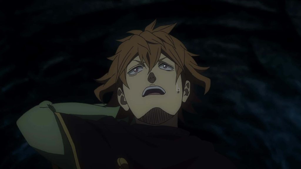 Black Clover Finral Roulacase close-up anxious expression dark moody intense anime wallpaper
