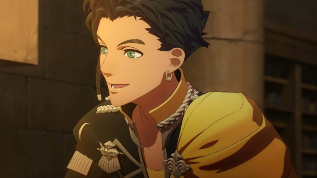 Fire Emblem Three Houses Claude von Riegan anime CGI wallpaper golden deer leader background