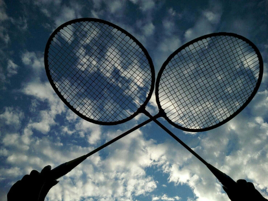 Unyielding Brilliance of a Badminton Ace Wallpaper