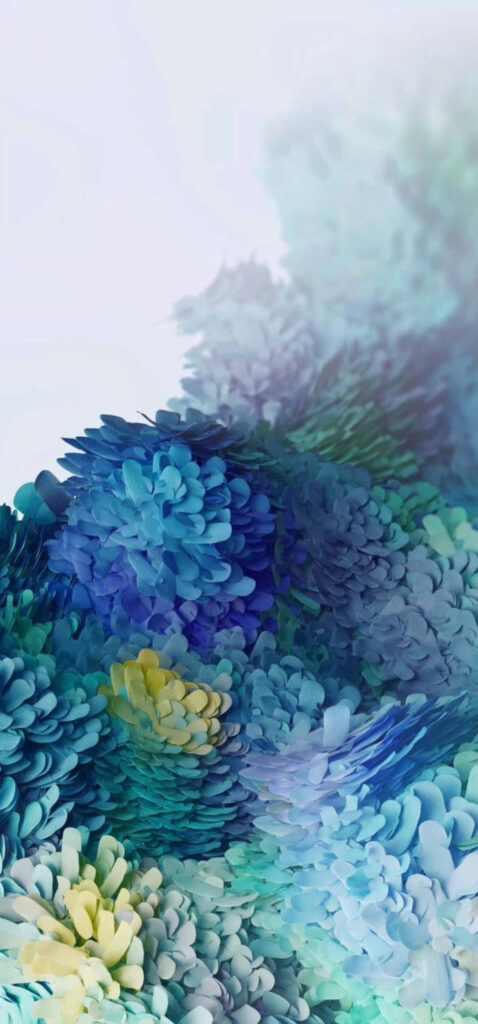 Stunning Floral Abstract Wallpaper for Samsung S23 Ultra