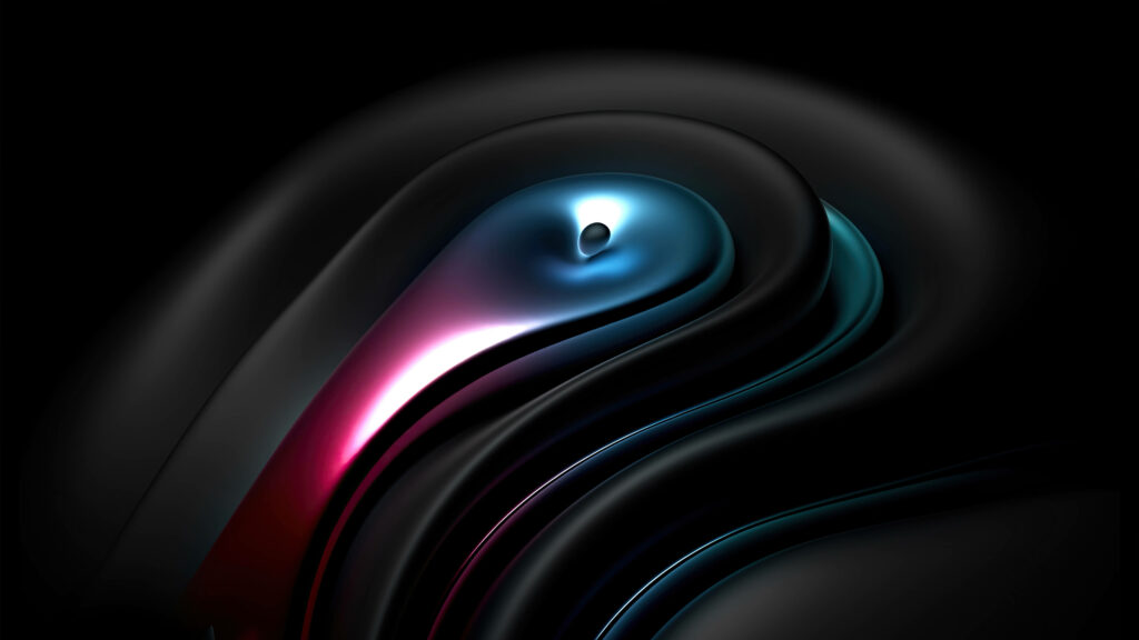 Hypnotic Illumination: Vibrant 4k Psychedelic Background Immersed in Abstract Colorful Light Flow Wallpaper