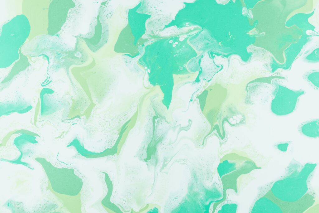 Mint Green Fluid Art Wallpaper - Swirling Texture Background 6000x4000