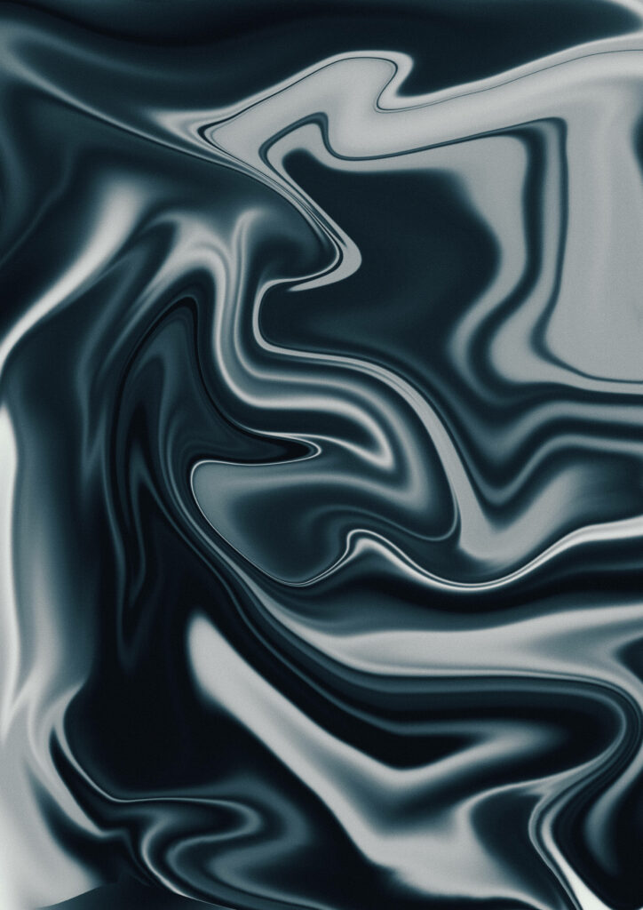 Mystical Reflections: A Captivating 3D Mobile Wallpaper of Liquid Serenity