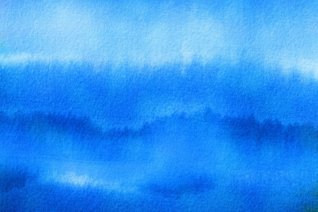 Fluidity in Blue: Captivating Watercolor Abstraction for your 5K Wallpaper Background
