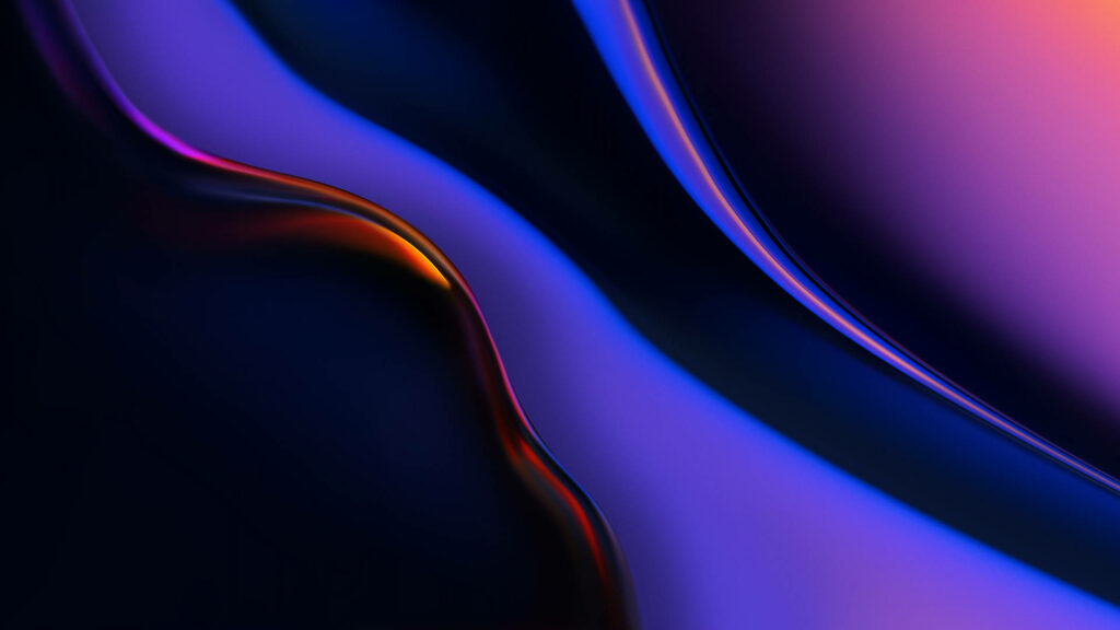 Fluid Dreams: Blue Violet Wallpaper for Oneplus Devices