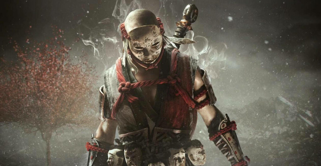 For Honor Hitokiri warrior: deadly samurai executioner in misty battlefield background Wallpaper