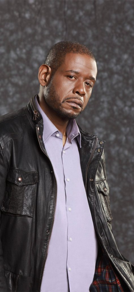 Forest Whitaker as Special Agent Sam Cooper in black leather jacket sharp portrait wallpaper
