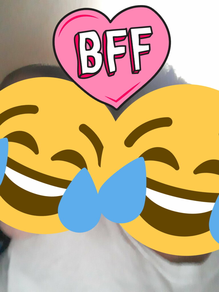 Unbreakable Bonds: A Hilarious BFF Moment Captured in HD Phone Wallpaper