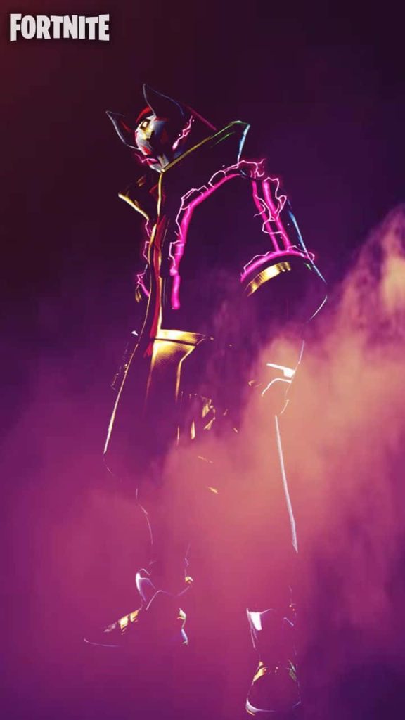 Fortnite Drift wallpaper neon coat magenta fog moody CGI gaming desktop background