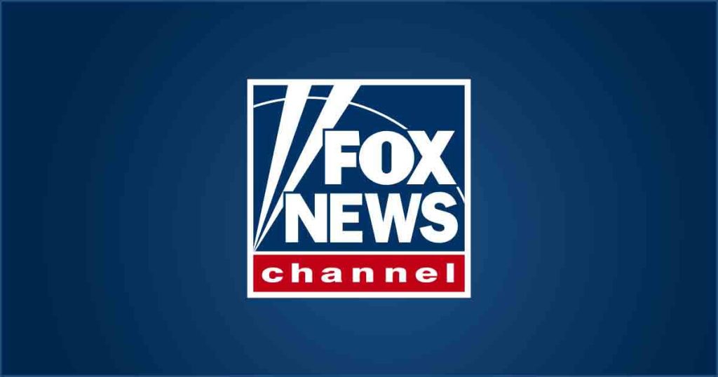 Fox News Channel logo on dark blue background with white text and red channel bar wallpaper