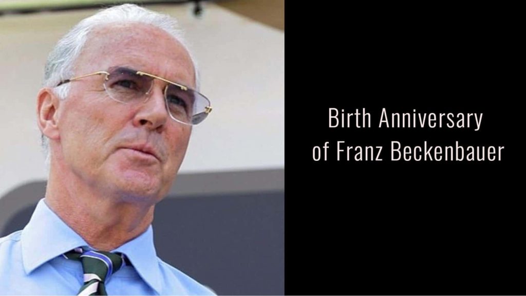 Franz Beckenbauer portrait tribute wallpaper minimalist black background German football legend