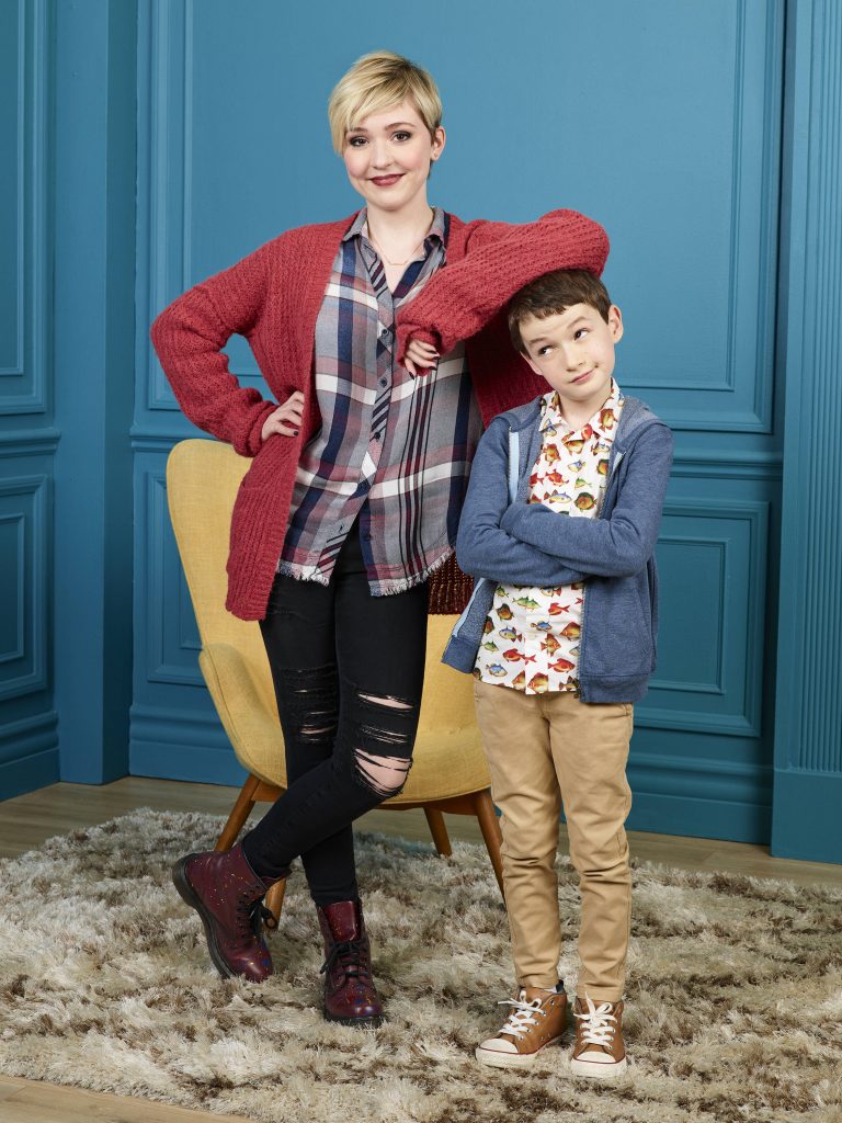 Disney Freaky Friday 2018 wallpaper featuring Cozi Zuehlsdorff Jason Maybaum as siblings Ellie Fletcher