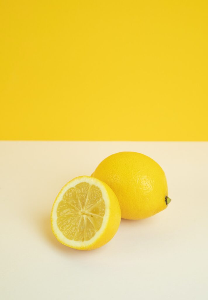 Fresh Yellow Lemon Wallpaper: Bright Citrus Aesthetic Background