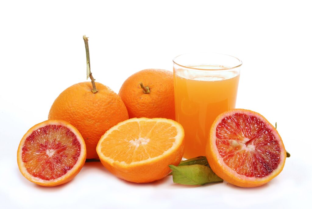 Vibrant Fruit Wallpaper: Fresh Oranges, Grapefruit & Orange Juice