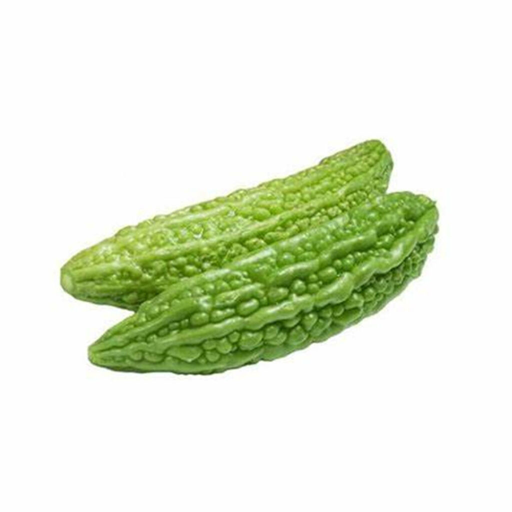 Fresh Green Bitter Gourd Wallpaper - Unique Melon Family Delight