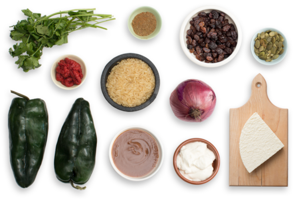Fresh Ingredients Wallpaper: Poblano, Cilantro, Spices & More