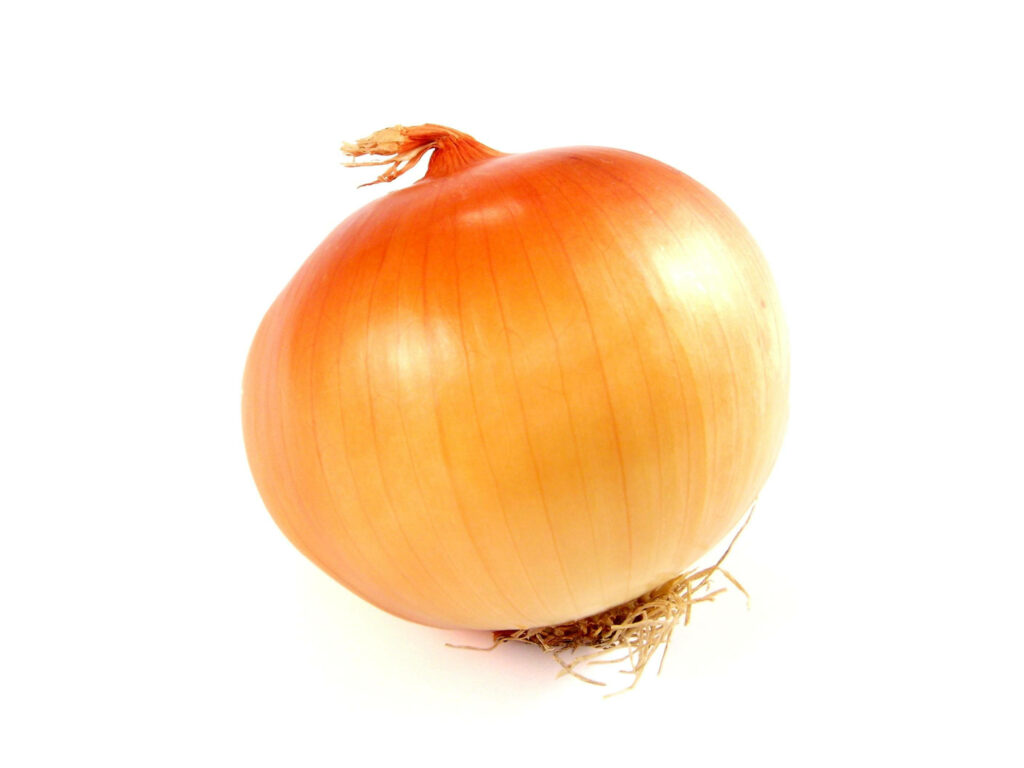 Fresh Yellow-Orange Onion Wallpaper Background: Vibrant & Natural Detail