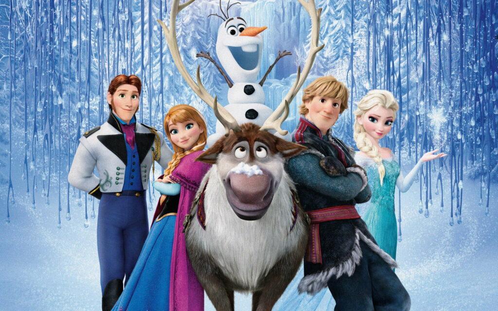 Enchanting 4K Wallpaper: Anna's Journey in Disney's Frozen 2