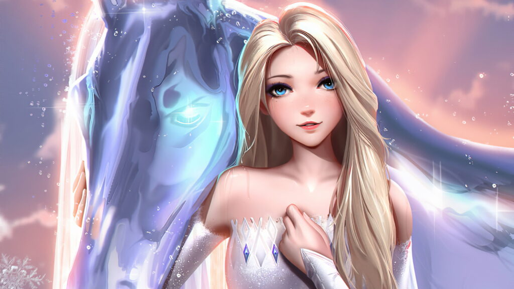 Queen Elsa in Stunning Frozen 2 Artwork: Perfect QHD Wallpaper for 2019 Disney Movie Fans on ArtStation