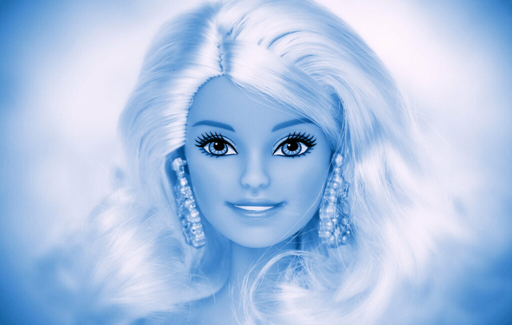 Frozen Elegance: Captivating Ice Princess Barbie in Picturesque 5K Wallpaper