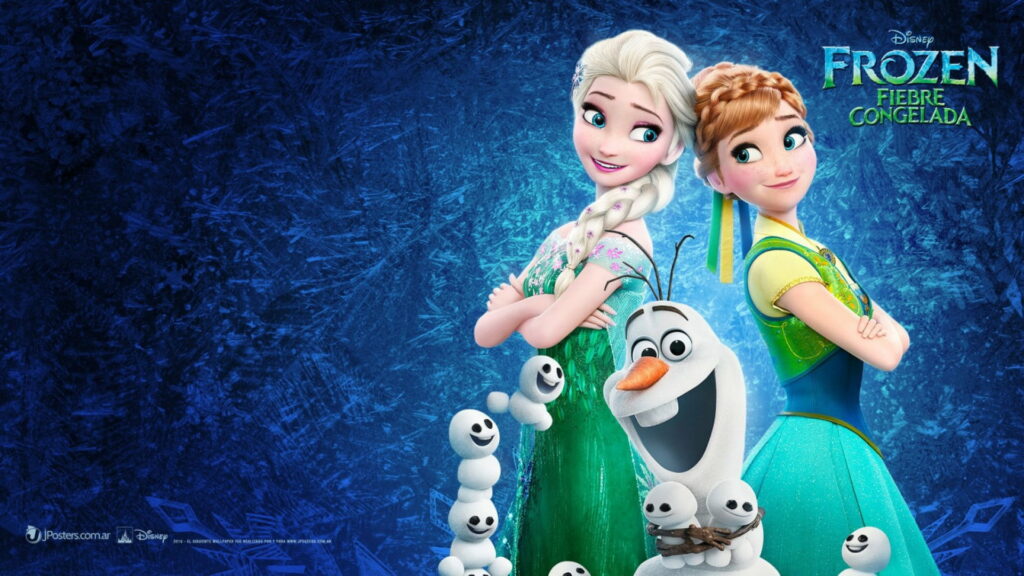 Frozen Fever: Anna and Elsa's Snowy Fantasy Adventure Wallpaper