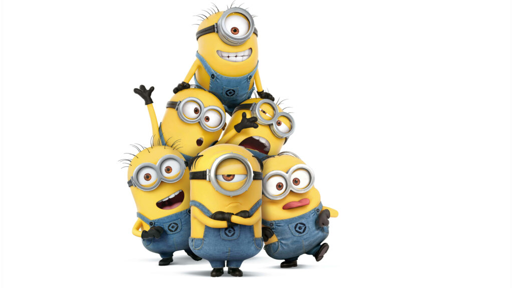 Fun Despicable Me 3 Minions Wallpaper: Joyful Yellow Mischief