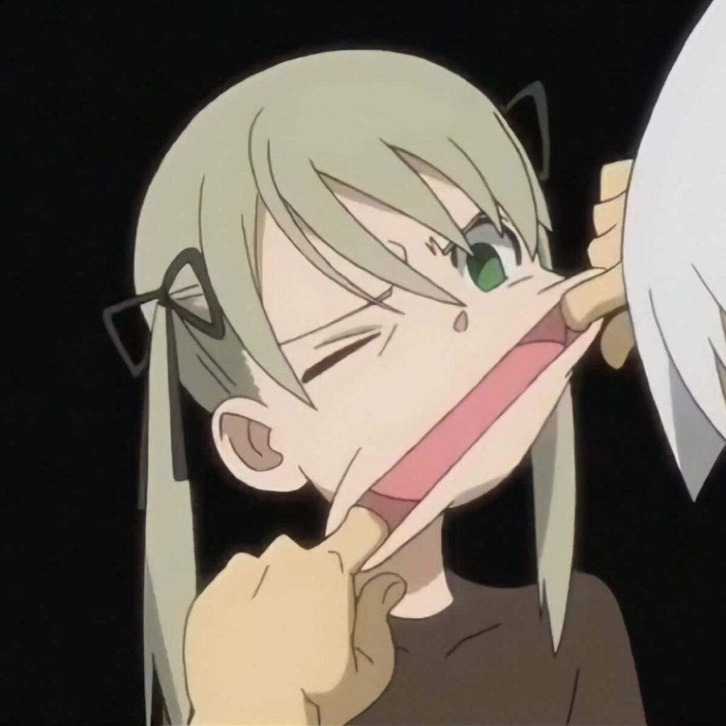 Playful Soul Eater Anime Wallpaper: Humorous PFP Background