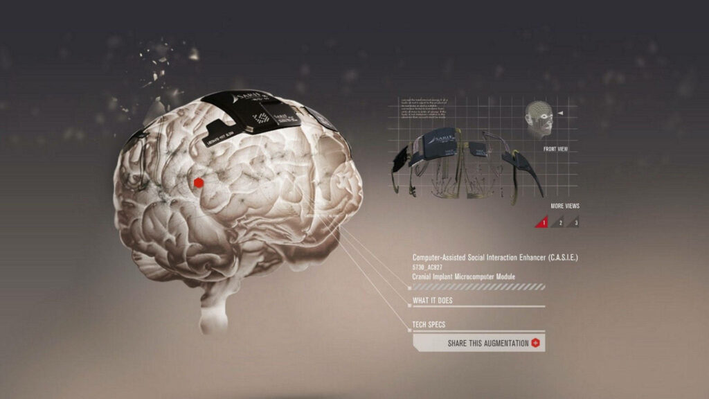 3D Brain Graphic Wallpaper: Futuristic Tech & Science Design