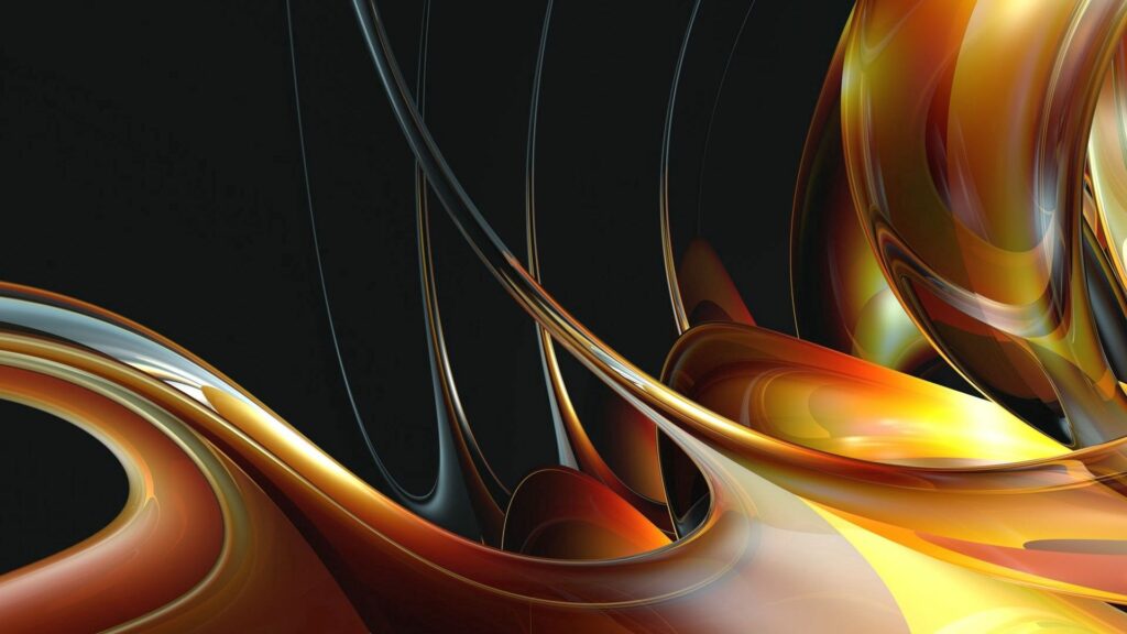 Futuristic Metallic Abstract Wallpaper - 1920x1080 Background Design