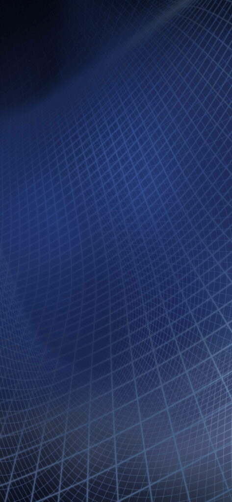 Dynamic Blue Gradient Wallpaper with Futuristic Wireframe Design
