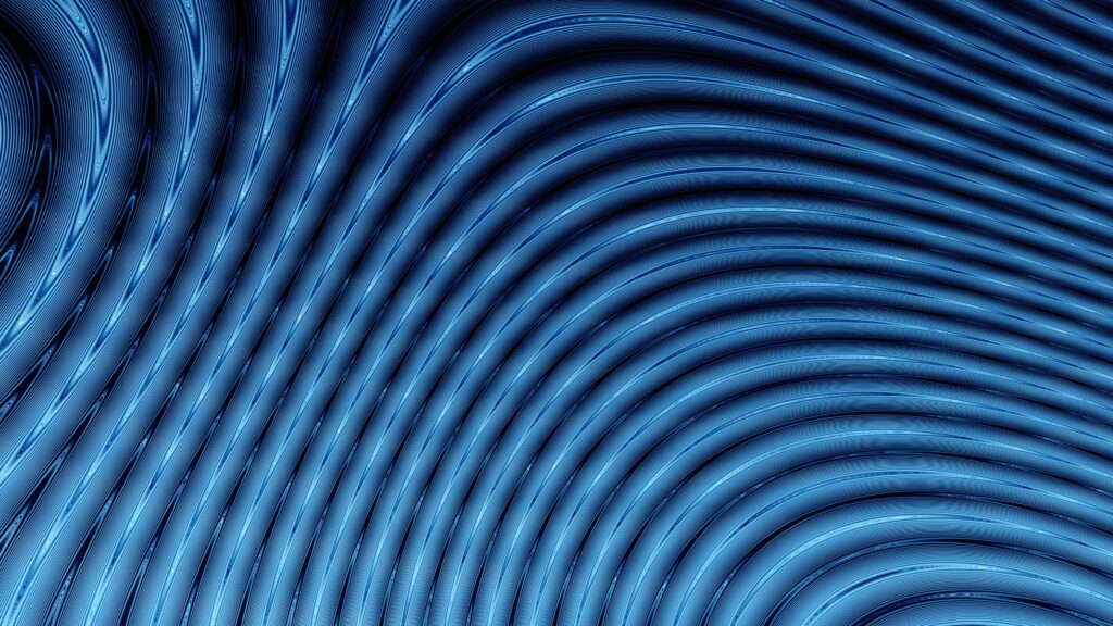 Mesmerizing 3840x2160 Blue Curved Lines Wallpaper Background