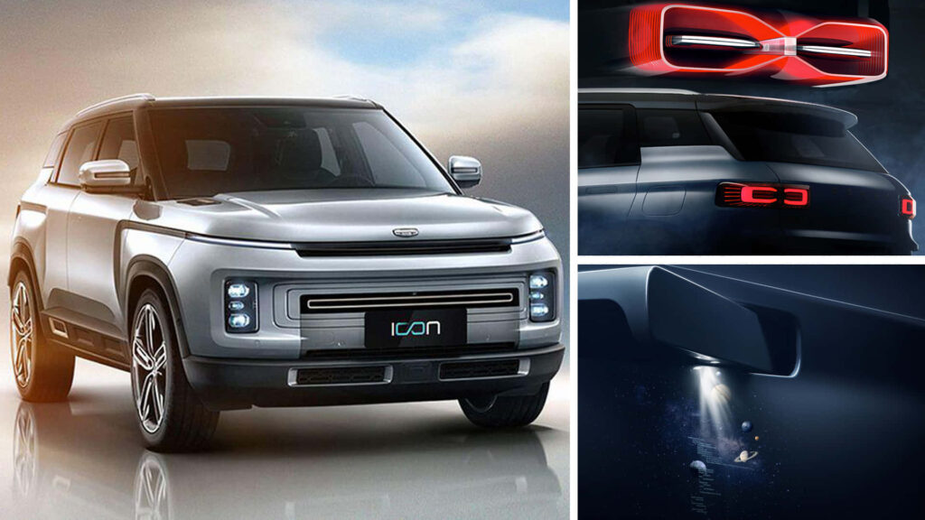 Sleek Geely Icon SUV Wallpaper: Futuristic Design & Innovation