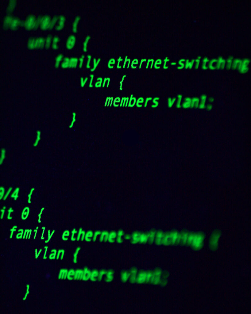 Futuristic Hacker-Themed Green Code Wallpaper for Tech Enthusiasts