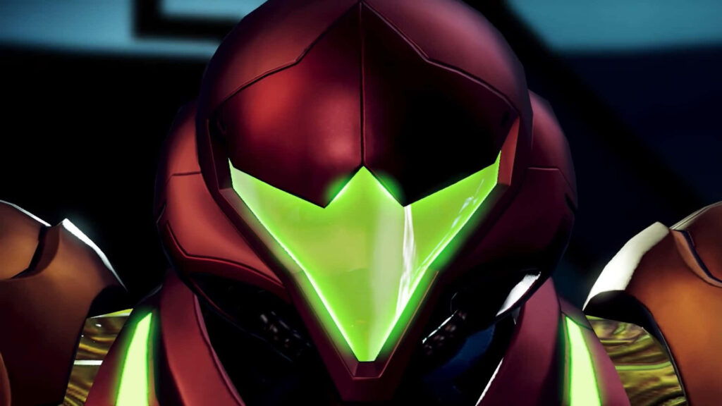 Futuristic Green Robot Wallpaper: Bold Sci-Fi Design & Vivid Accents