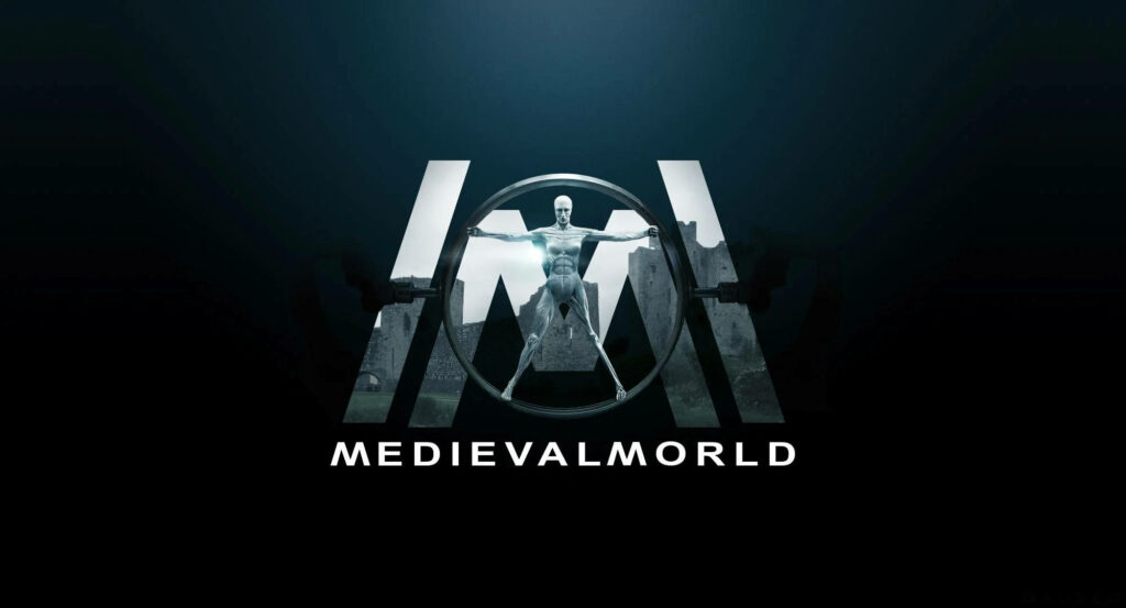 Futuristic Humanoid Robot Wallpaper in Dark Westworld-Inspired Design