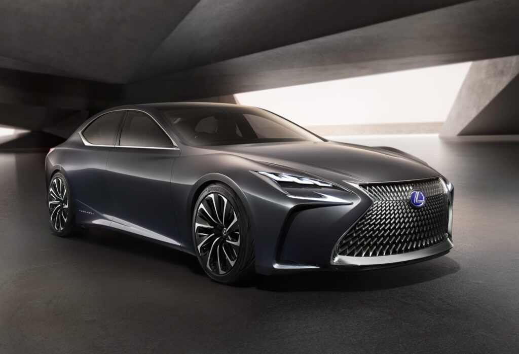 Sleek Lexus LF-FC Wallpaper: Futuristic Design & Luxury Aesthetics