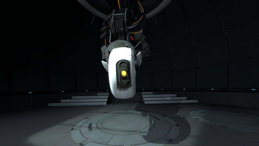 Futuristic Spaceship Wallpaper: Dramatic Dark Room Design