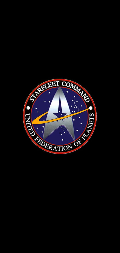 Sleek Star Trek Starfleet Command Wallpaper - Futuristic Background