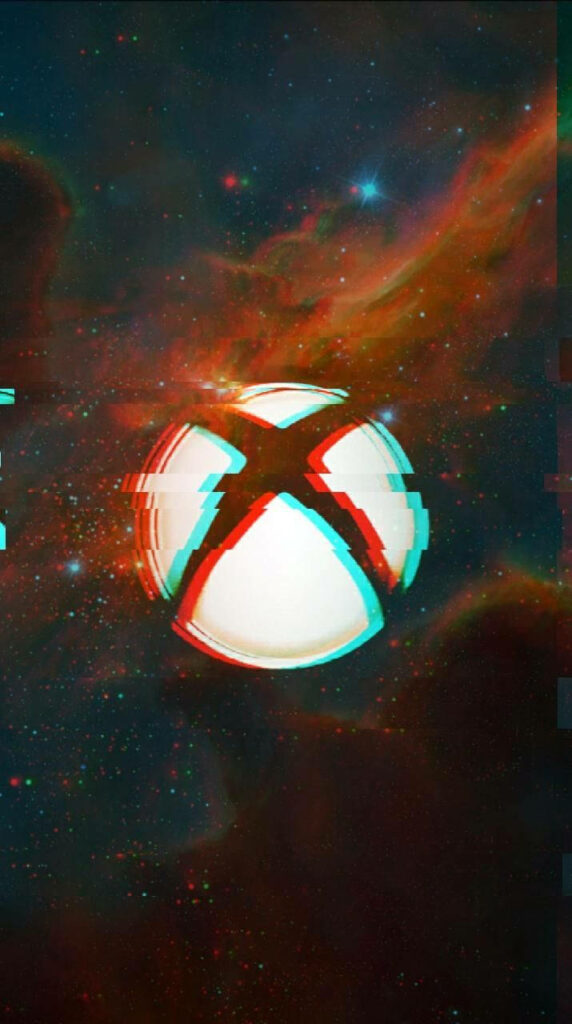 Galactic Xbox: A Captivating Fusion of Art, Glitches, and Cosmos Wallpaper
