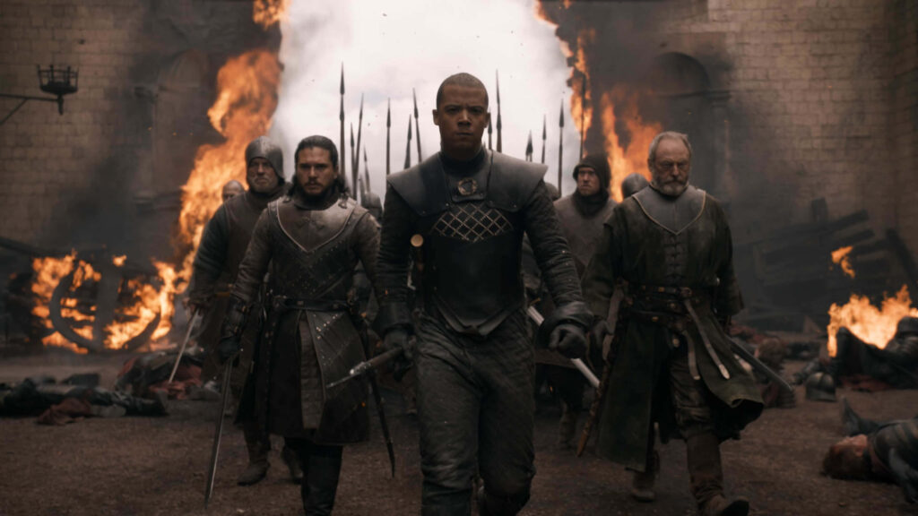 Intense Game of Thrones Battlefield Wallpaper Background