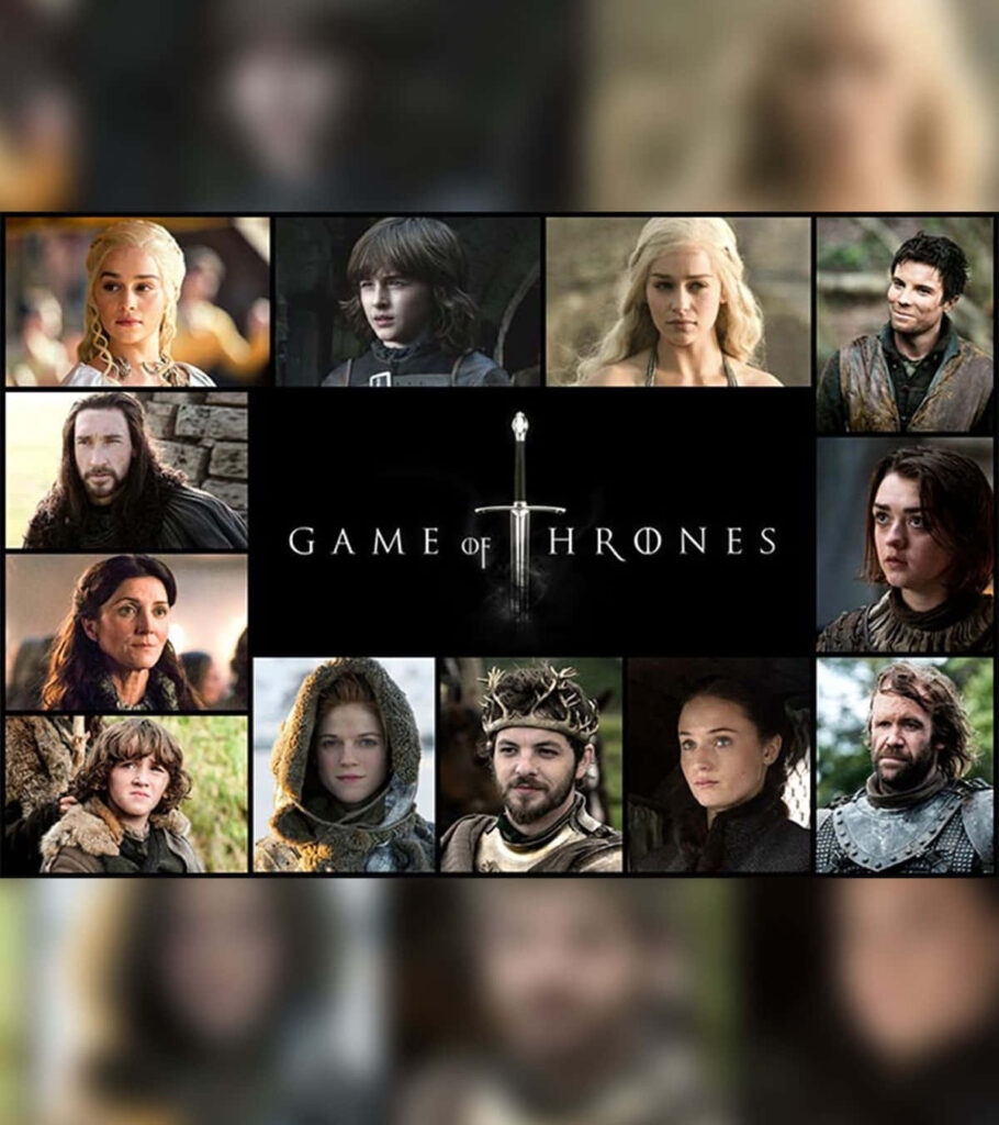 Game of Thrones Characters Wallpaper: 'Winter is Here' Theme