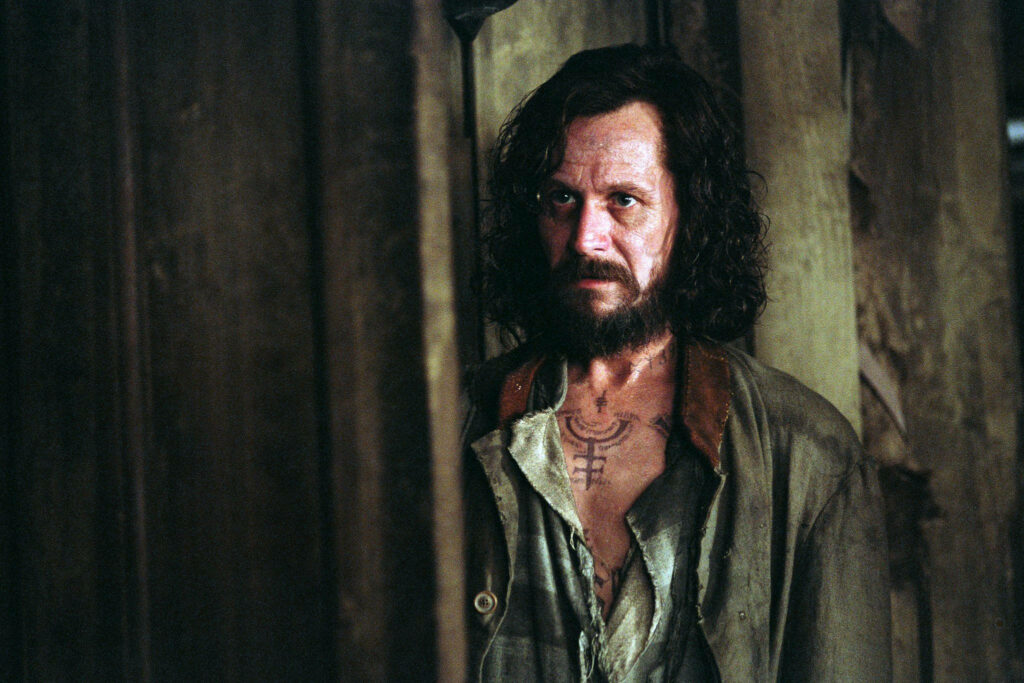 Gary Oldman as Sirius Black: Intense Wallpaper Background