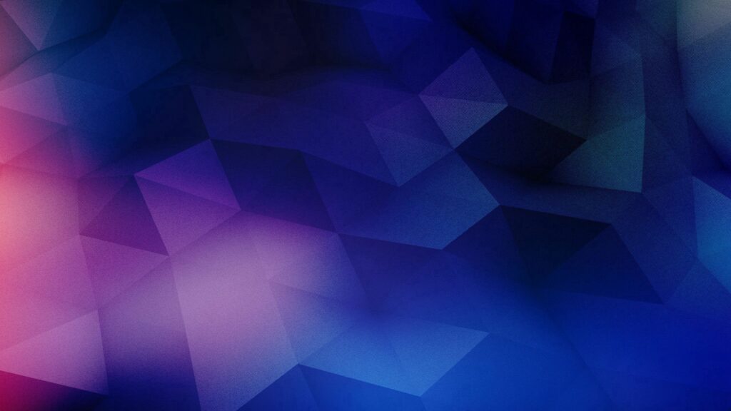 Geometric Triangles Wallpaper: 2560x1440 Deep Blue & Purple Background