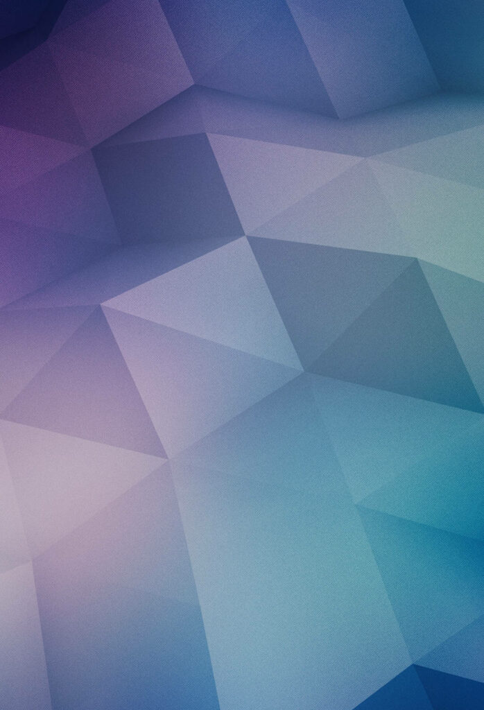 Geometric Abstract Wallpaper in Cool Blues & Purples - Modern Design