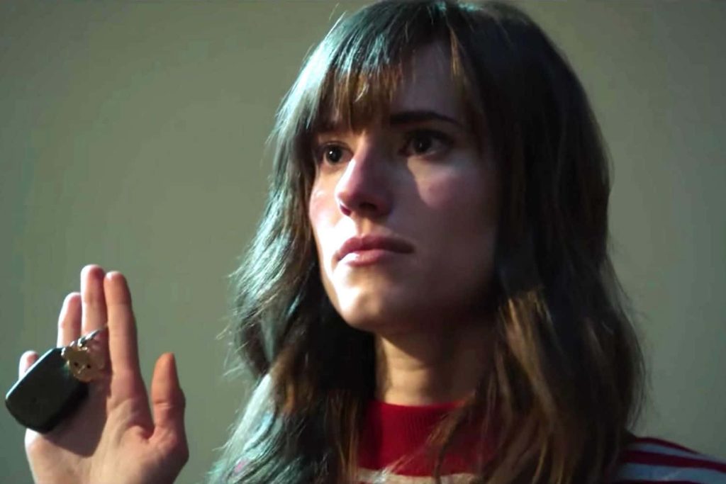 Allison Williams as Rose Armitage intense expression Get Out wallpaper thriller cinematic background