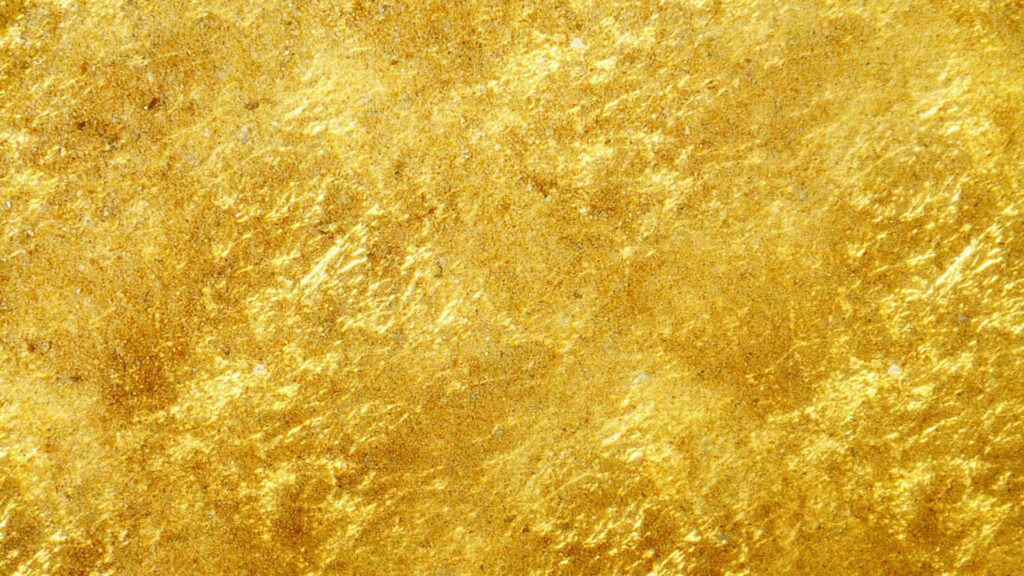 Gilded Grandeur: Luxurious Textured Gold Surface Unveils a Regal Presentation Background Wallpaper