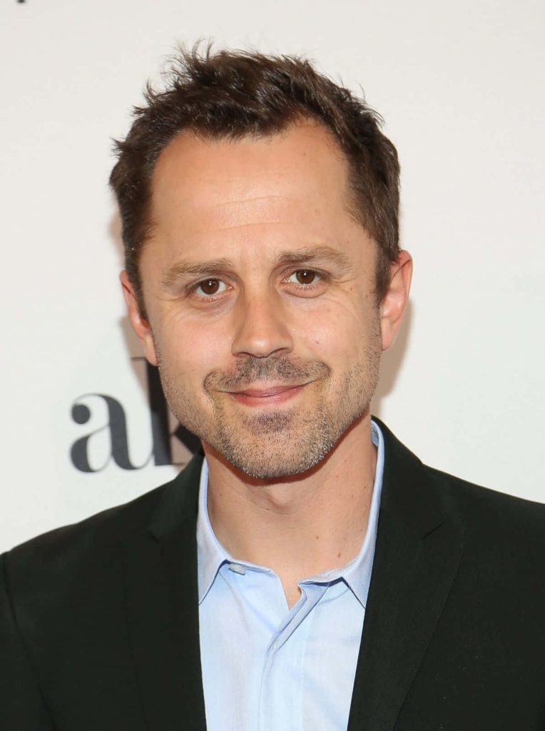 Giovanni Ribisi sharp portrait with smile light stubble black blazer blue shirt headshot wallpaper