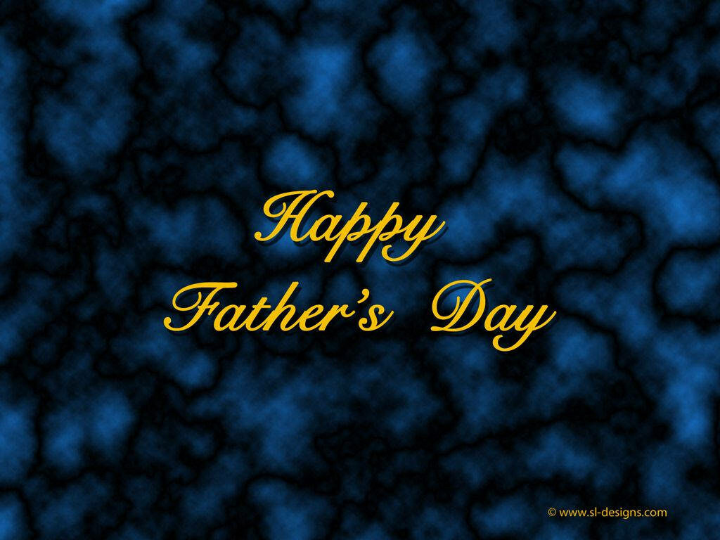 Gleaming Message of Love: Vibrant Father's Day Background Image Wallpaper